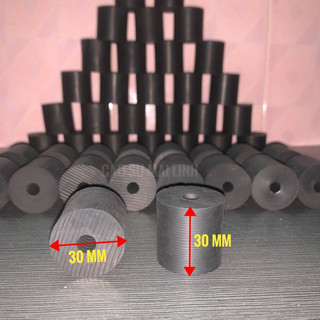 4 Cục cao su chống rung , Cao su kê chân máy, Cao su giảm chấn đường kính 30 cao 30 (mm)