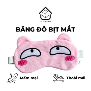Bịt mắt ngủ - băng đô bịt mắt kotex mềm mại
