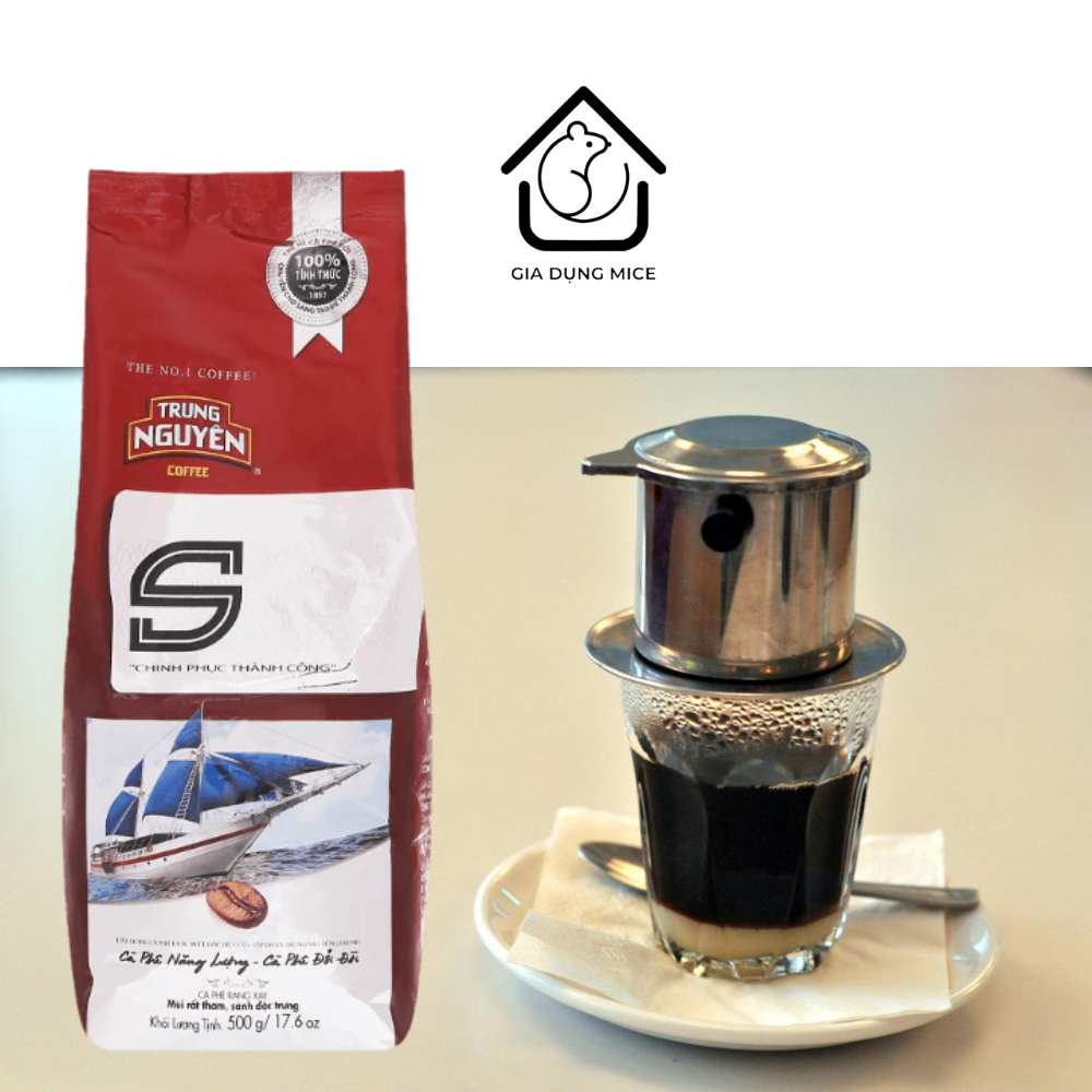 Cafe Trung Nguyên Chữ S 500g - Cà phê rang xay S  - Trung Nguyên Legend
