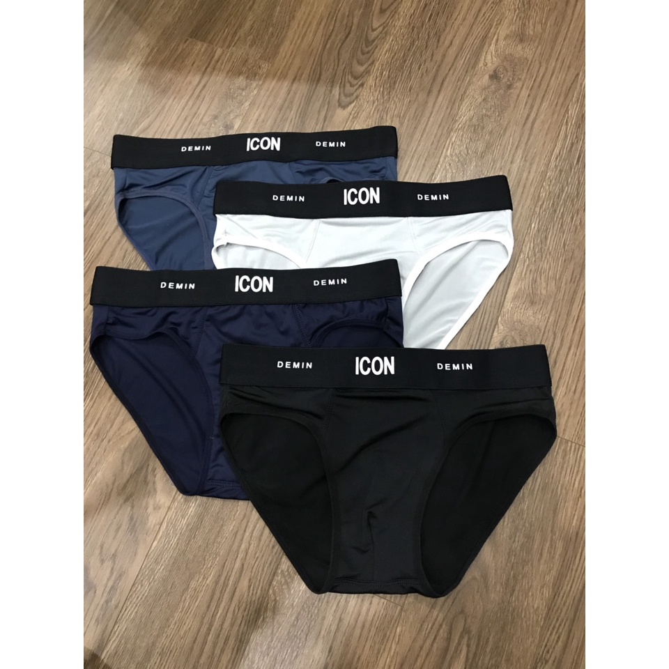 Quần Lót Nam Boxer Thông Hơi ICON, Quần Sịp Nam ICON Demin Co dãn 4 chiều Loại 1