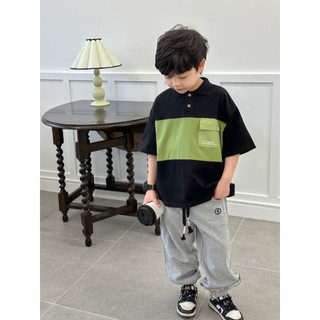 Áo thun áo polo bé trai chất cotton 100% mềm mịn, co giãn 4 chiều, thoáng mát GUKKA