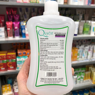 Nước rửa móng tay cao cấp Quyên 500ml