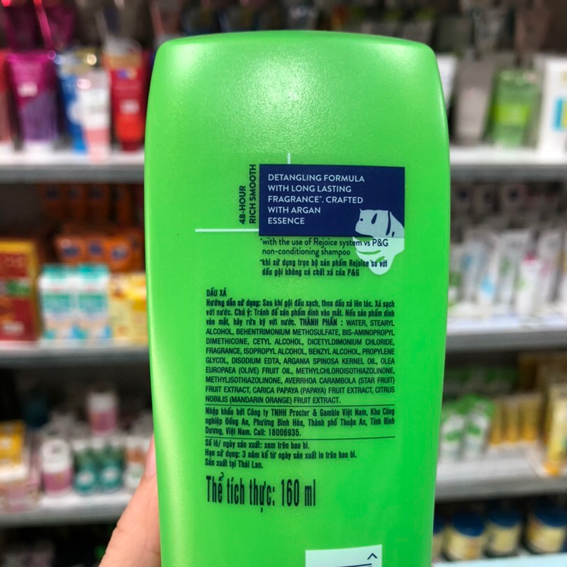 Dầu Xả Rejoice Siêu Mềm Mượt 160ml