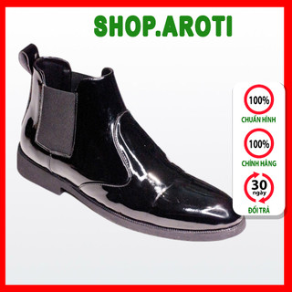 Giày Boot Nam AROTI Cao Cổ Tăng Chiều Cao 3cm Form Hàn Màu Đen - CB520-B-shop.aroti
