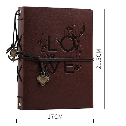 Album ảnh bìa da handmade DIY, Scrapbook phong cách Vintage