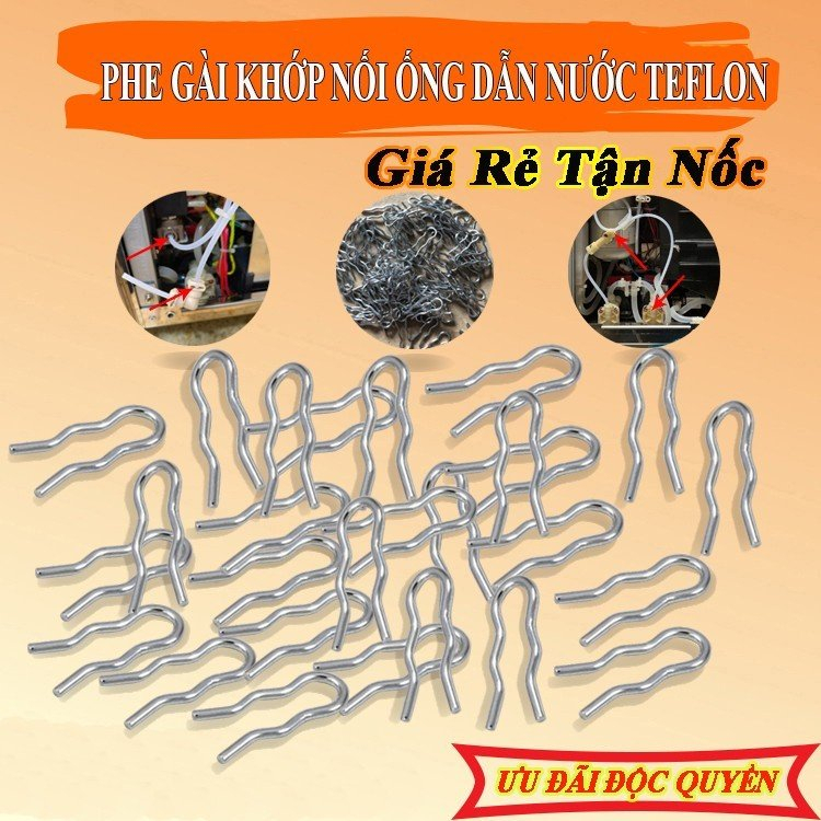 Phe gài khớp nối ống nước dành cho máy cà phê (combo 10 cái)