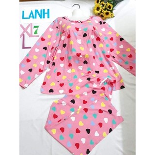 BỘ ĐỒ BẦU SAU SINH VẢI LANH( áo dài tay, quần dài)