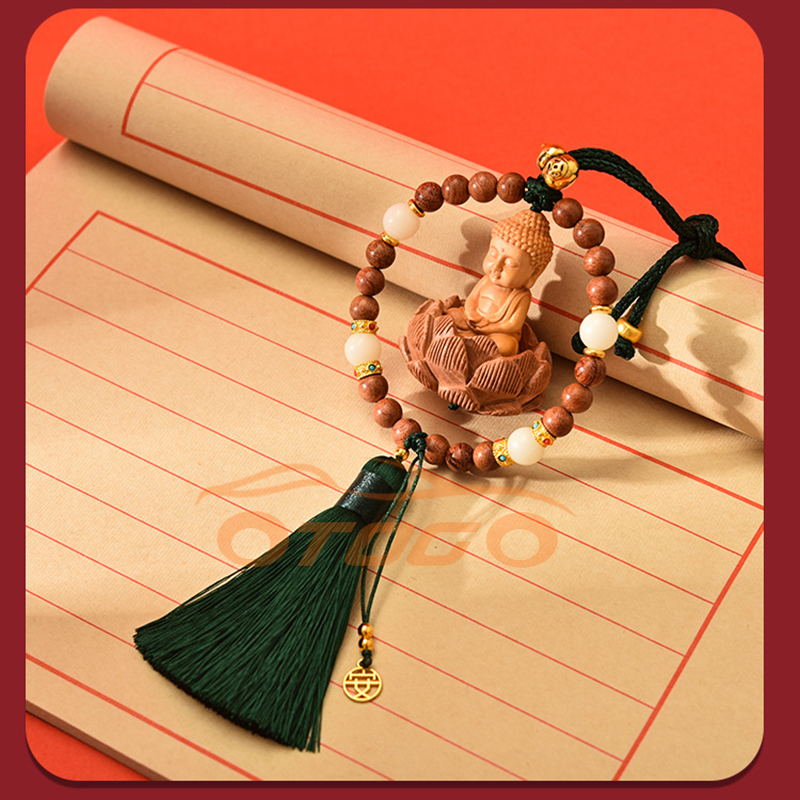 Khánh Phât Liên Hoa Bình An May Mắn Gỗ Hoàng Dương