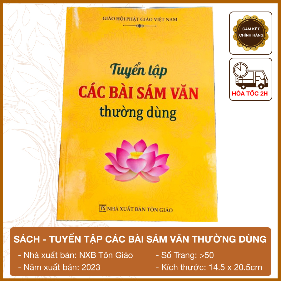 Sách - Tuyển Tập Các Bài Sám Văn Thường Dùng