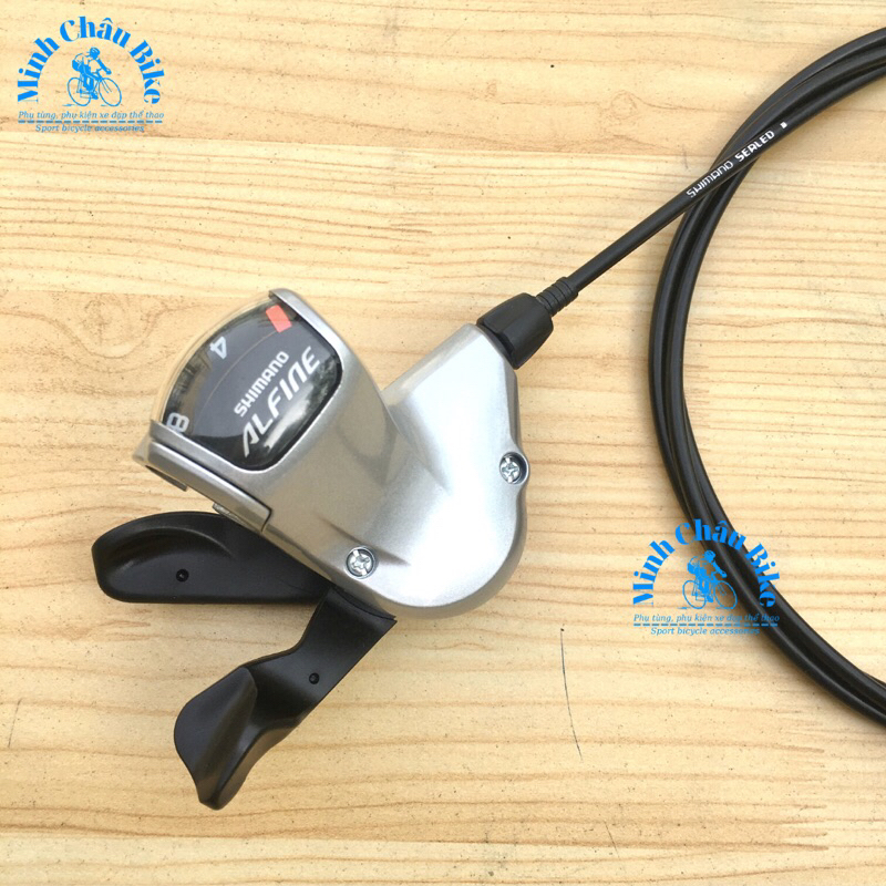 Tay chuyển số Alfine SL-S503 cho đùm số 8 tốc độ bên trong. Alfine SL-S503 shifter for internal 8-speed hubs