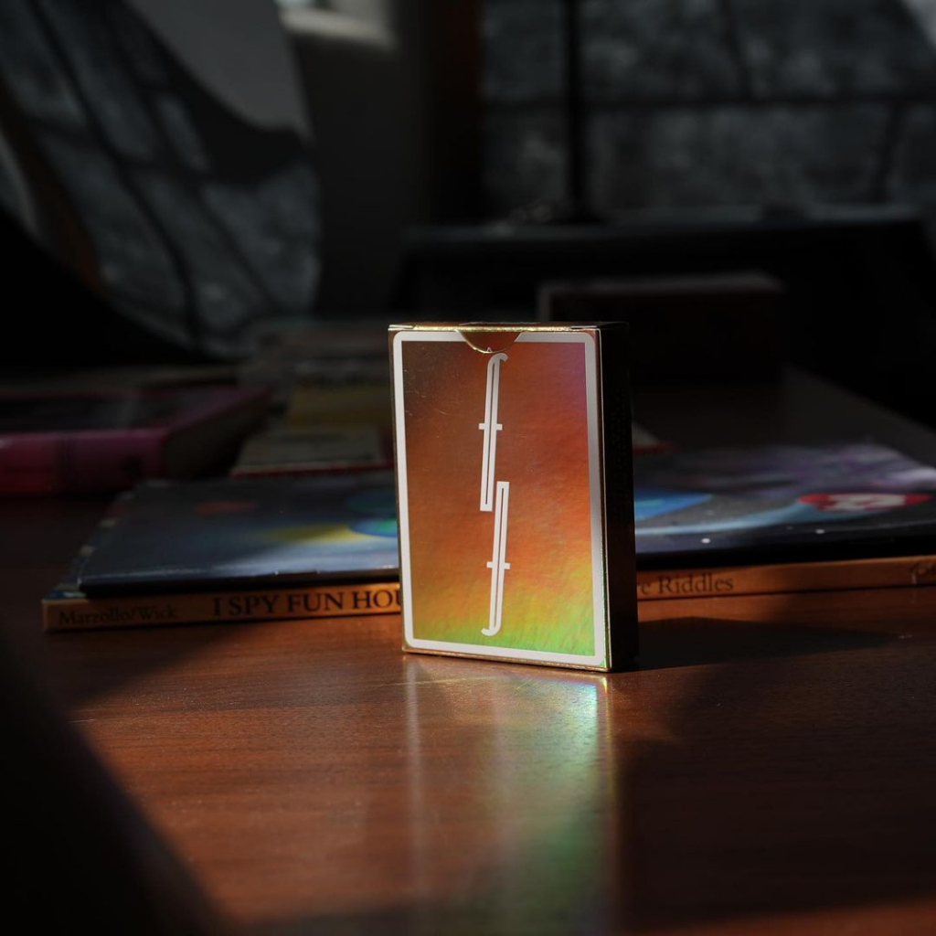 Bài tây Poker Fontaine Gold Holographic Playing Cards