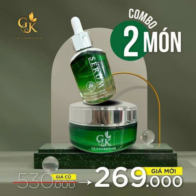 COMBO FACE & SERUM COLLAGEN X3 GIÁNG KIỀU GIẢM DỨT ĐIỂM MỤN,NÁM,TÀN NHANG,THÂM RỖ TRÊN DA MẶT