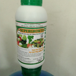 Supergrowth Rong biển 480ml - Phân bón lá điều hòa sinh trưởng cây trồng super growth