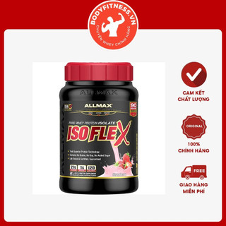 Sữa Tăng Cơ AllMax Nutrition IsoFlex 100% Whey Protein Isolate phân phối Bodyfitness
