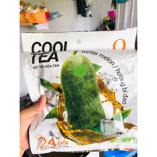 Bột hoà tan Cooltea hương bí đao 24 gói Trần Quang