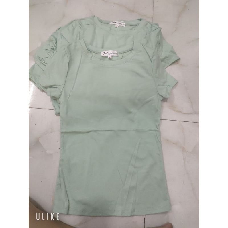 Combo 10 áo  trơn cho bé 1000