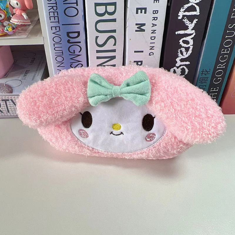 Túi đựng bút bông hình thú Kuromi size to dễ thương BAG U TBBKUROMI64