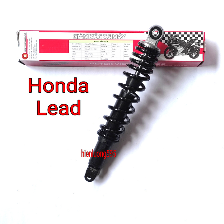 Giảm xóc sau xe máy Honda Lead chính hãng Detex