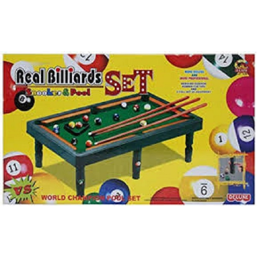 Trò chơi đánh bi a kích thước bàn siêu to 49x37 cm loại đẹp 16 quả bóng được đánh số hàng cao cấp hàng cho bé trai, gái