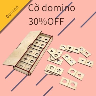 Cờ domino trẻ em bằng gỗ, cờ domino, domino, cờ trẻ em, cờ domino phát triển trí tuệ, lô gic