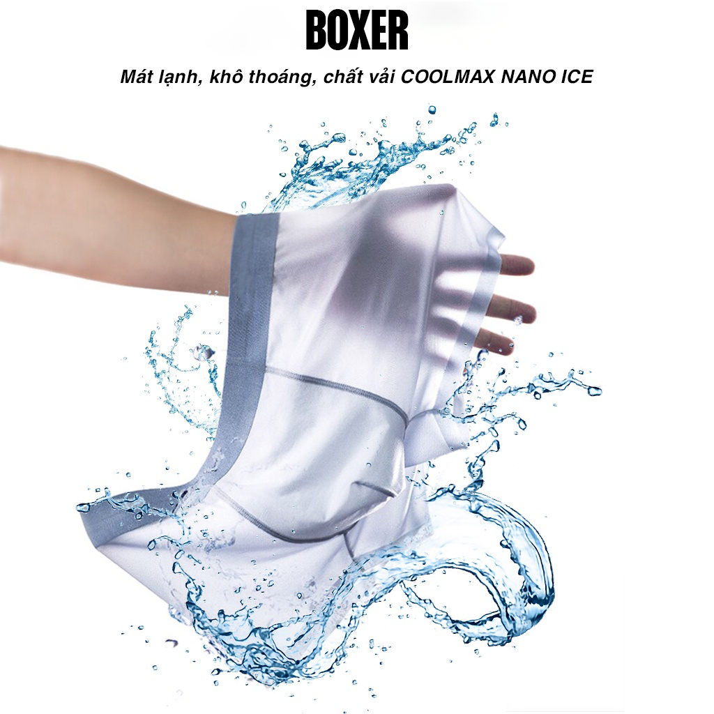 Quần lót nam boxer thun lạnh cao cấp, Quần sịp nam boxer cao cấp | BOXER