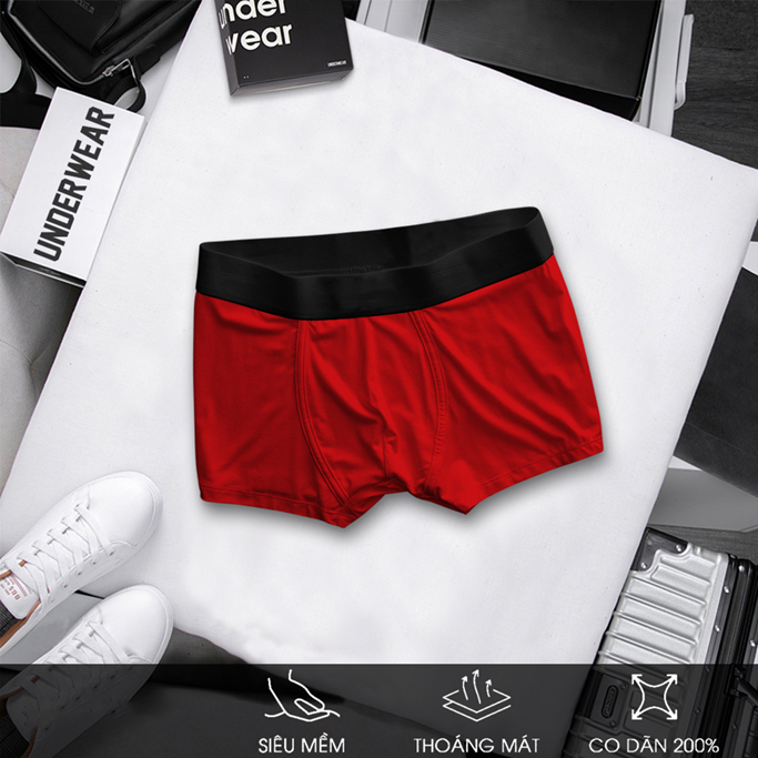 Quần lót nam boxer thun lạnh cao cấp, Quần sịp nam boxer cao cấp | BOXER