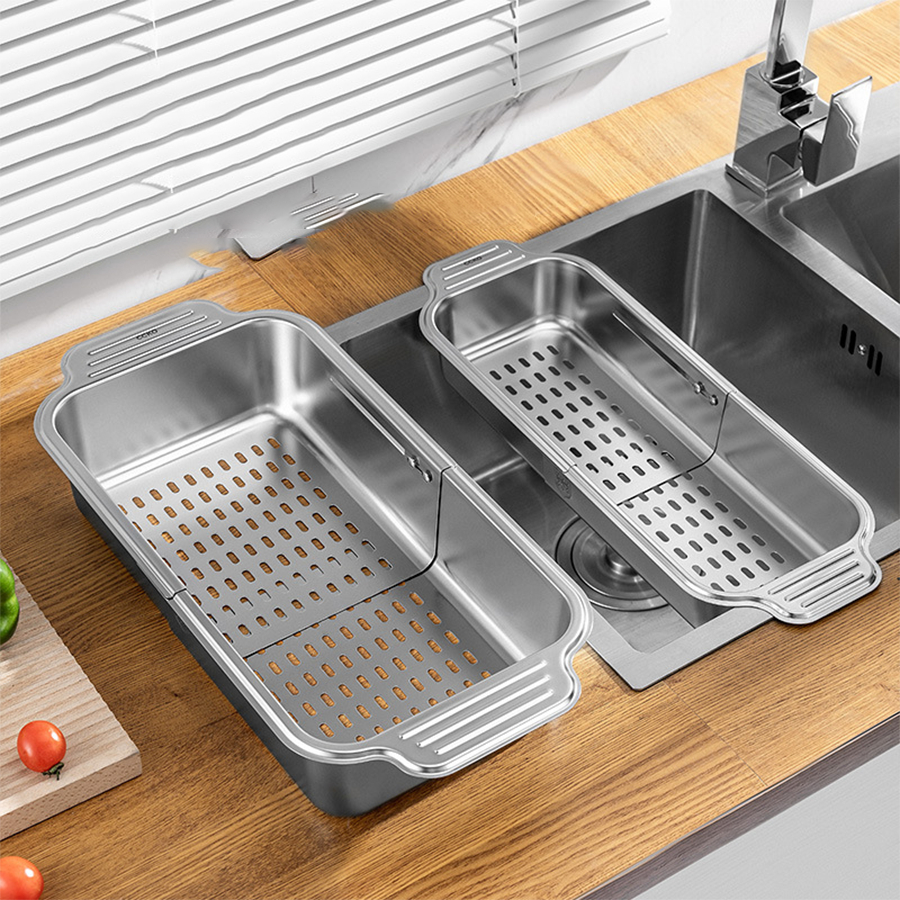 Rổ gác bồn rửa bát thông minh đa năng CCKO CK8632 cao cấp