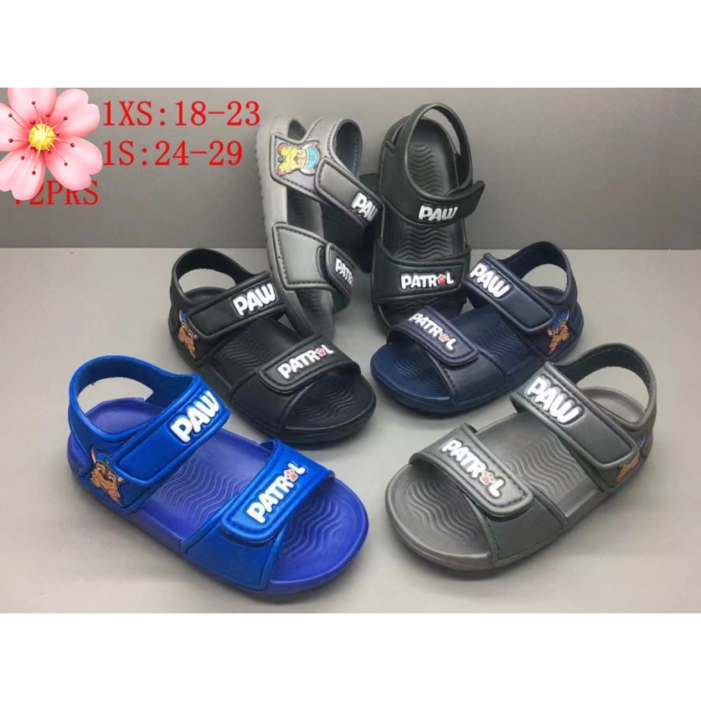 Xăng đan xốp bé trai hàng siêu nhẹ chống trơn size 18-29