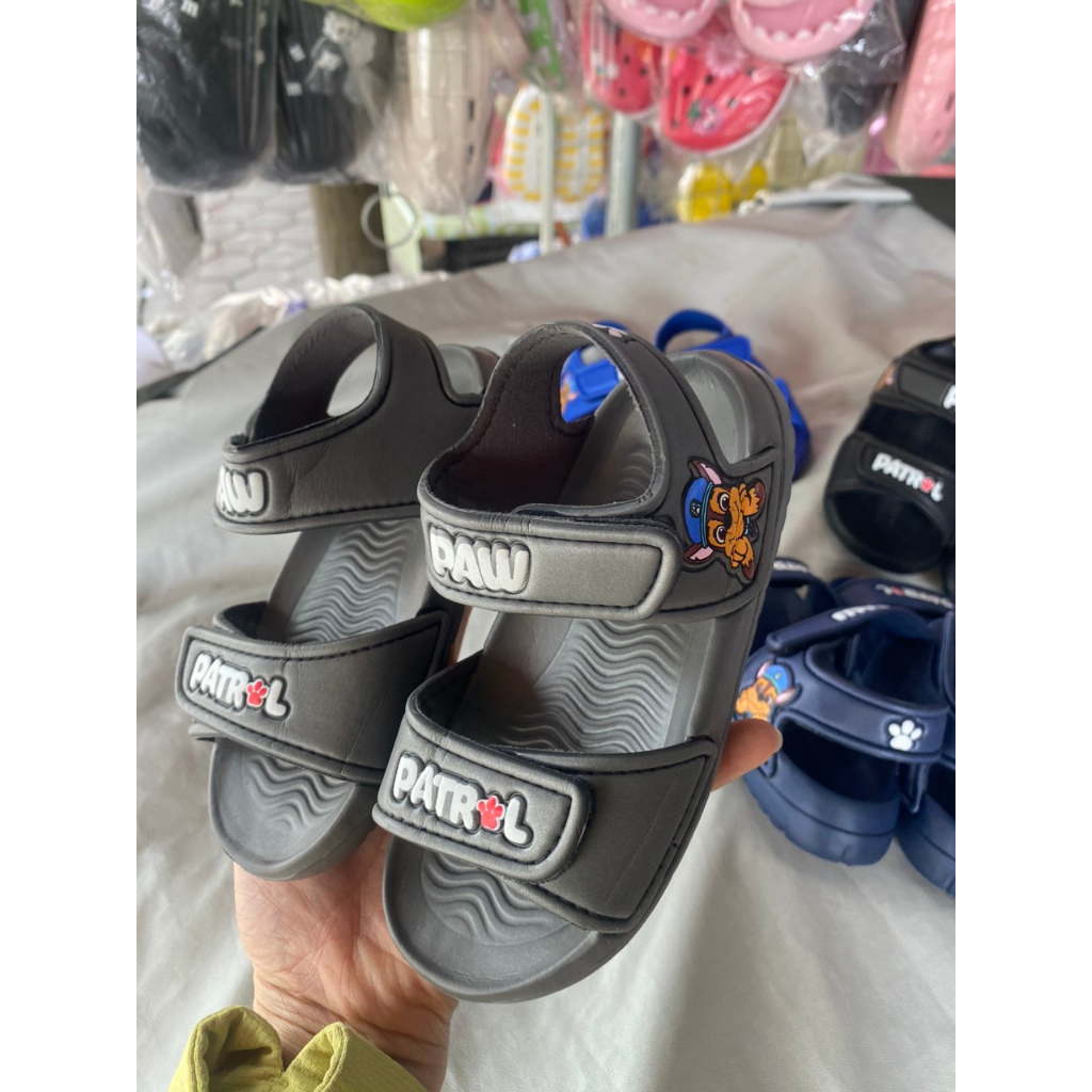 Xăng đan xốp bé trai hàng siêu nhẹ chống trơn size 18-29