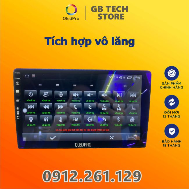 Màn Hình DVD Android cho Ô Tô 0LED X5 Ram 4gb/64gb Chính Hãng Chip 8 Nhân. Lắp Xe Ô Tô, Bh 18 Tháng