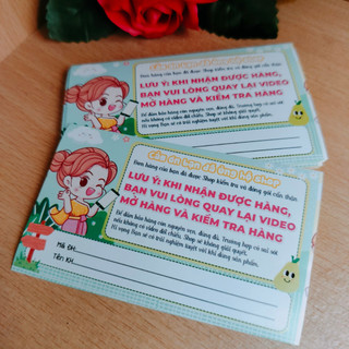 100 Tem dán cảm ơn shipper, NHÃN DÁN CÁM ƠN SHIPPER
