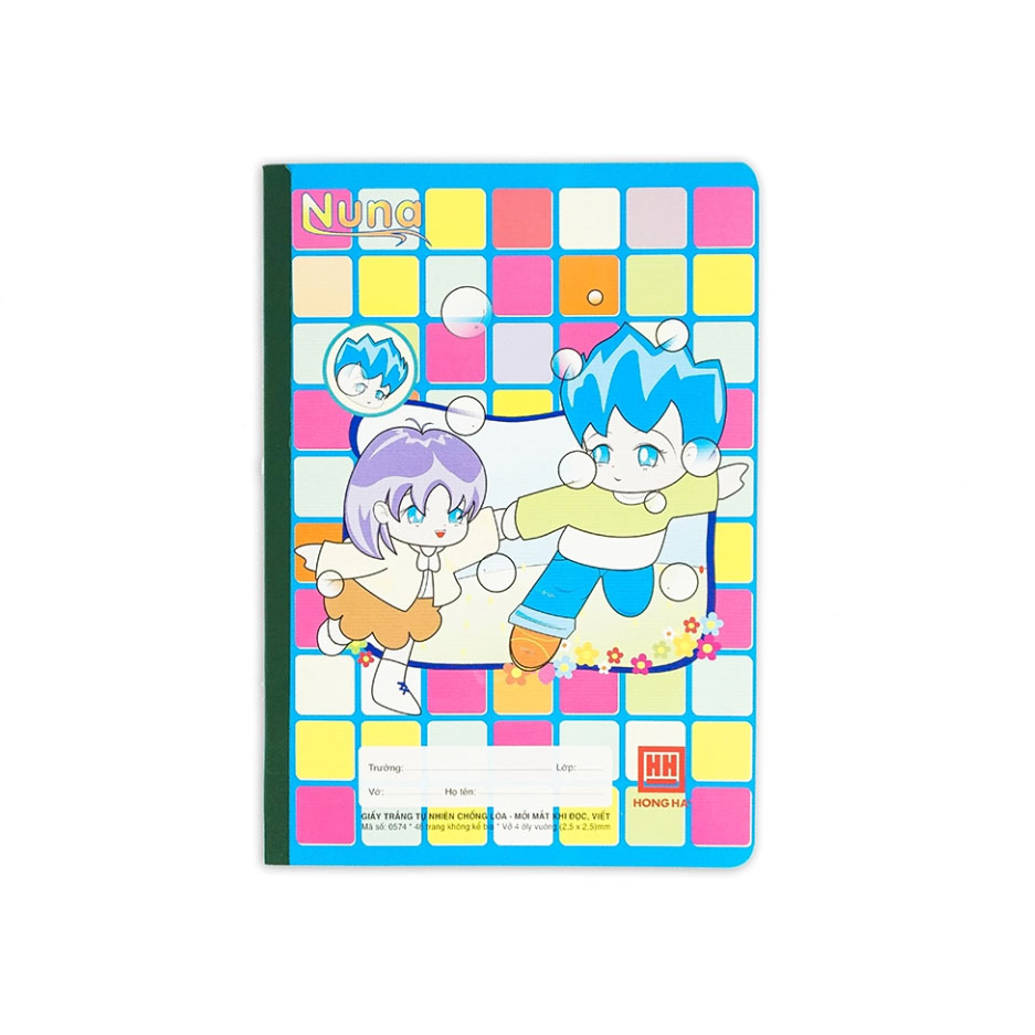 VỞ Ô Li 48 TRANG HỒNG HÀ NUNA