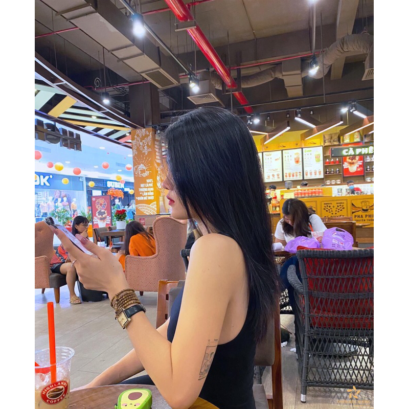 Chuỗi Trầm Hương 216 hạt 4 ly tuyển loại 1 lâu năm siêu xinh cho quý cô thời trang - thanh tịnh - tặng hộp pha lê