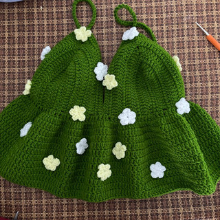 Áo len móc (Crochet Top Handmade)