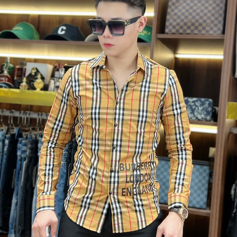 Áo sơ mi dài tay nam bbr , kẻ sọc caro nhiều màu , chất liệu cotton thấm hút mồ hôi cực kỳ tốt