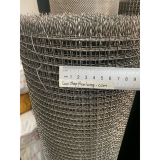 Lưới đan inox 304 ô 1cm dây 1mm