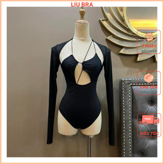 Bikini 1 mảnh liền thân LIUBRA đồ bơi đan dây gợi cảm