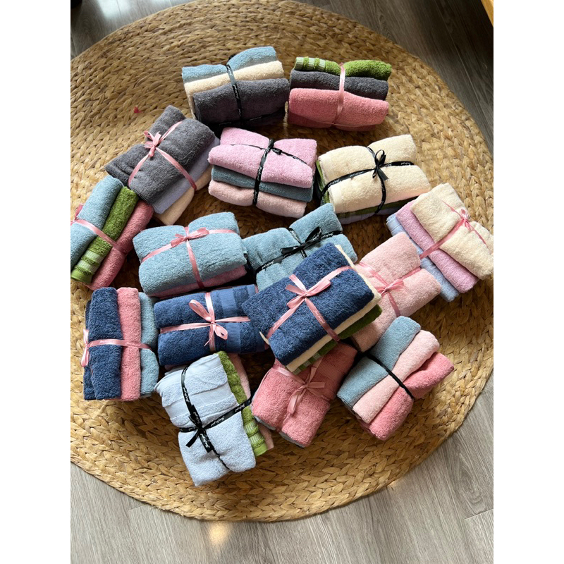 Set 3 khăn Hàn dư xịn