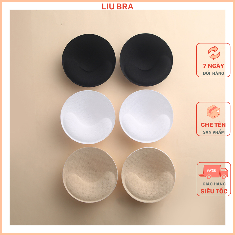 2 miếng đệm áo Bra dày 3,5cm ( giúp nâng ngực )