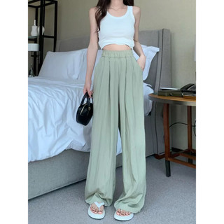 Quần suông đũi lụa dễ phối đồ,tôn dáng-hvs-mã 2288