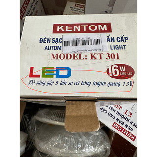 Đèn Sạc Khẩn Cấp Kentom KT301
