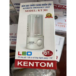 Đèn Sạc Khẩn Cấp Kentom KT301