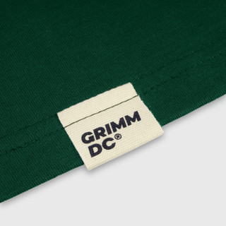 Áo thun GrimmDC Haftone Raglan // Meadow Green