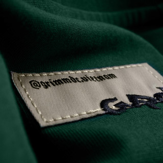 Áo thun GrimmDC Haftone Raglan // Meadow Green