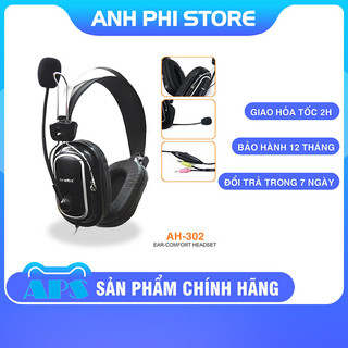 Tai nghe chụp tai chuyên Game Net Soundmax AH-302 (Hàng chính hãng)