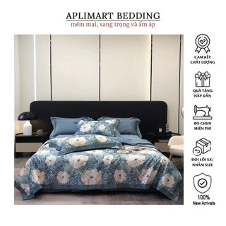Chăn hè cotton lụa thái hàng nhập khẩu cao cấp cực mềm mịn - mát nhẹ kích thước chăn 2mx2m3