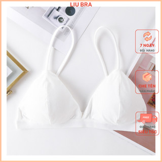 Áo lót nữ bra cao cấp Cham áo ngực thun lạnh sọc tăm R1