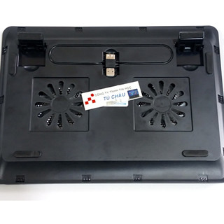Đế Tản Nhiệt Notebook Cooler N23 - 2 Fan 8Cm