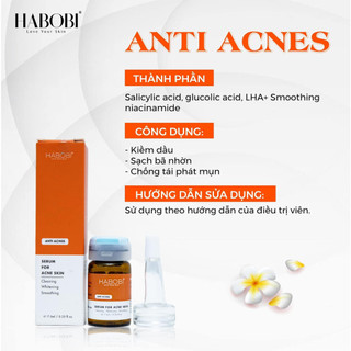 Serum ANTI ACNES ngăn ngừa chống tái phát mụn Habobi
