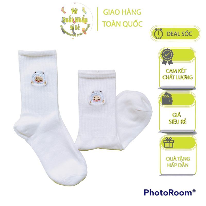 Vớ CON CỪU 🐑, HOA CÚC 🌼cổ cao, năng động, cá tính, thoải mái và mềm mịn, thoáng mát ❄️